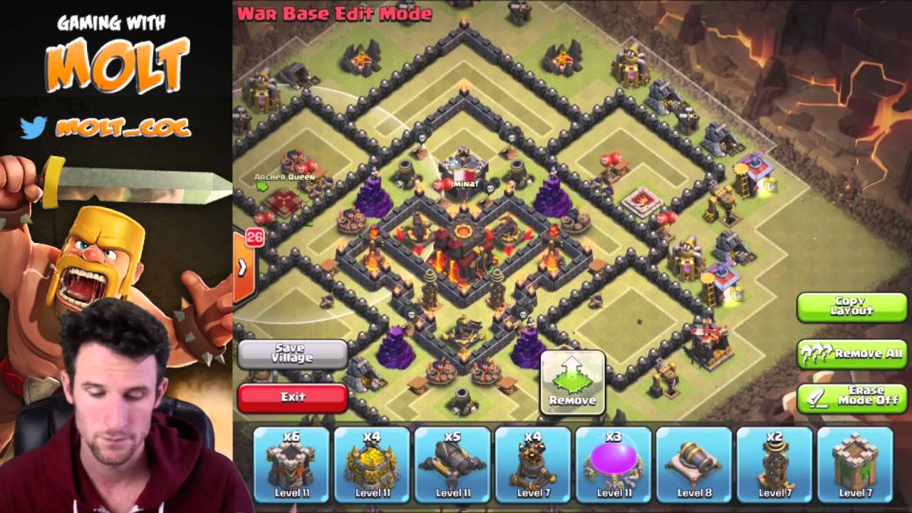 Clash of Clans :: Beast TH. 10 War Base