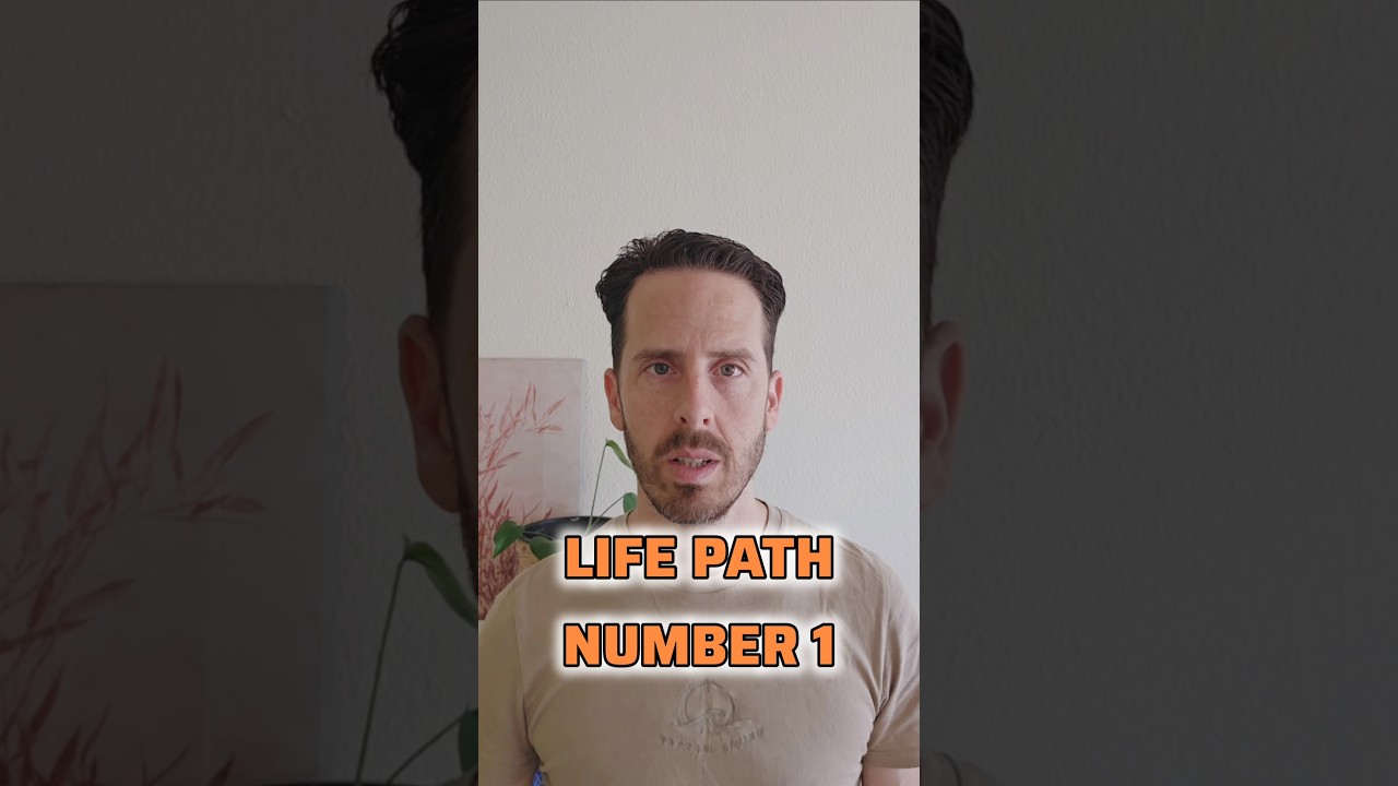 LIFE PATH NUMBER 1 #lifepath #numerology #number1 #soulpurpose