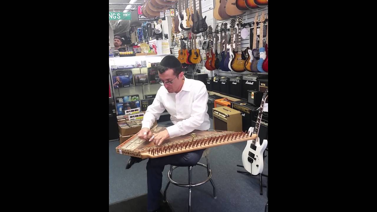 Isreal Halevy Playing The Kanun