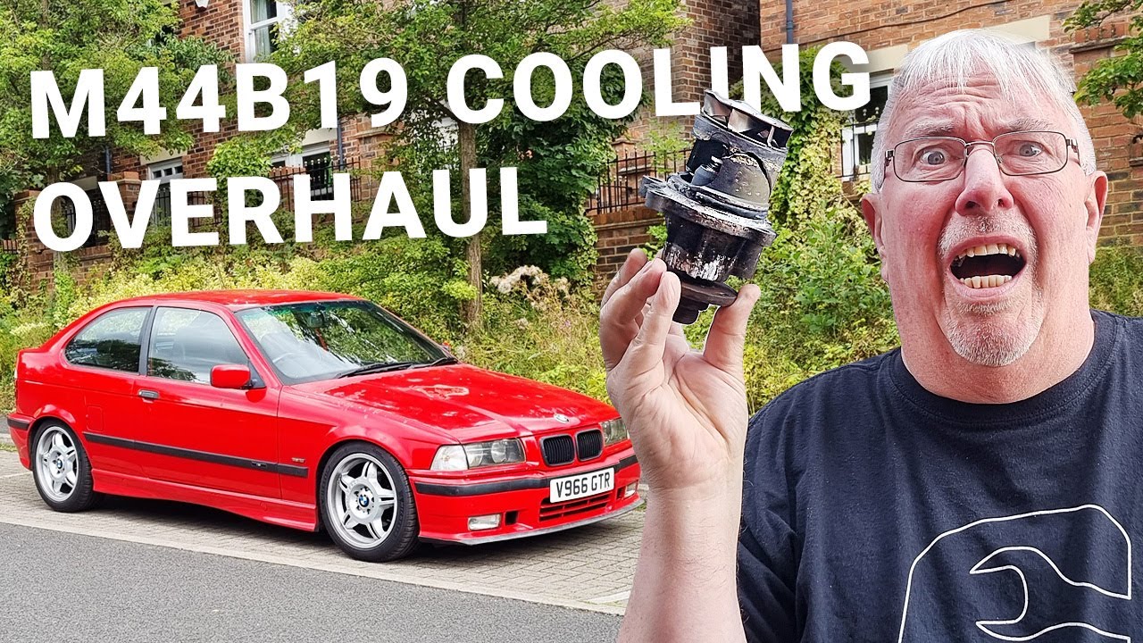 BMW M44B19 Thermostat & Water Pump Guide | E36 Compact 318ti 318is Cooling System Service | 005