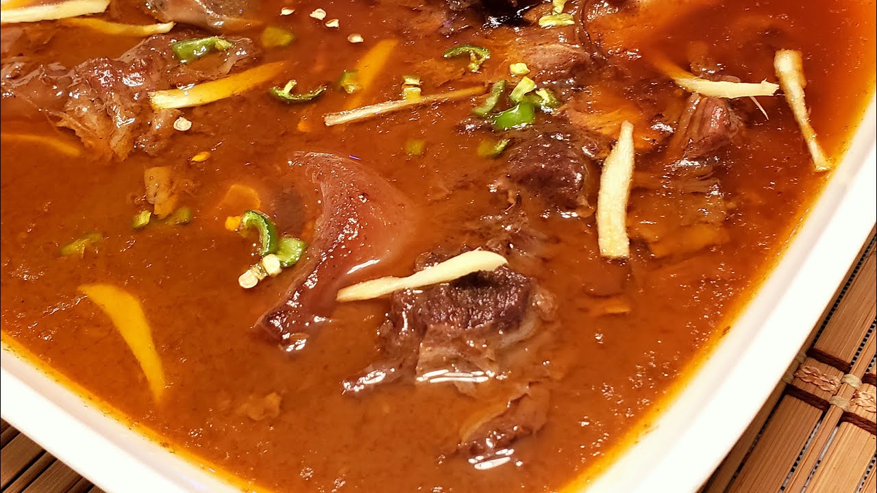 KARACHI BEEF PAYA NIHARI RECIPE BY ALESHA'S KITCHEN