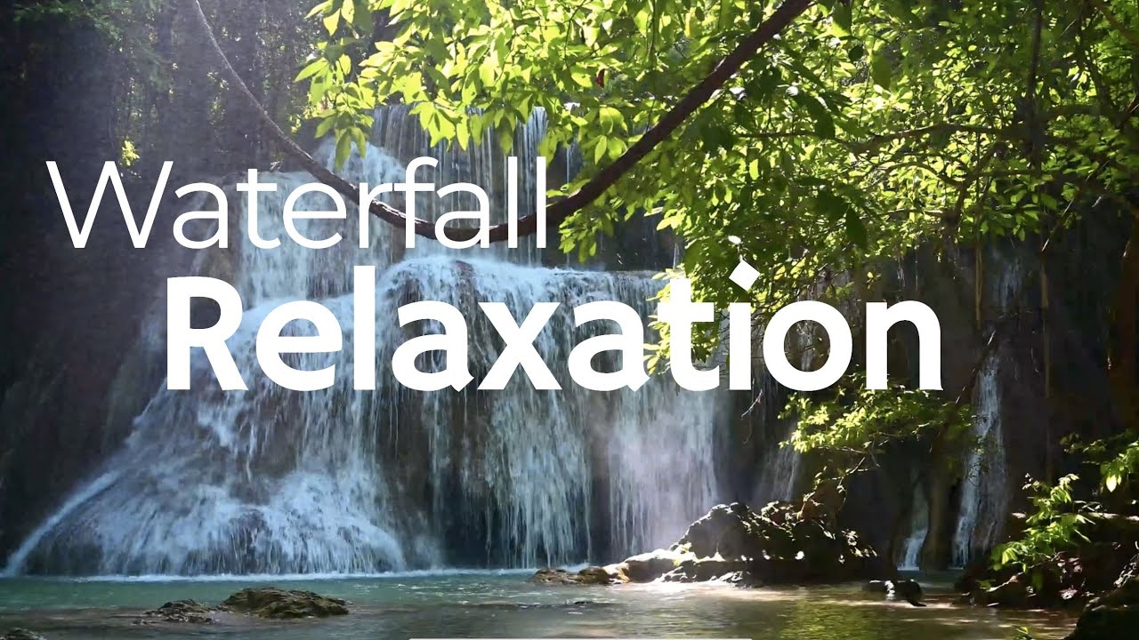 Waterfall Relaxation - Calming Music & Waterfall Scenes