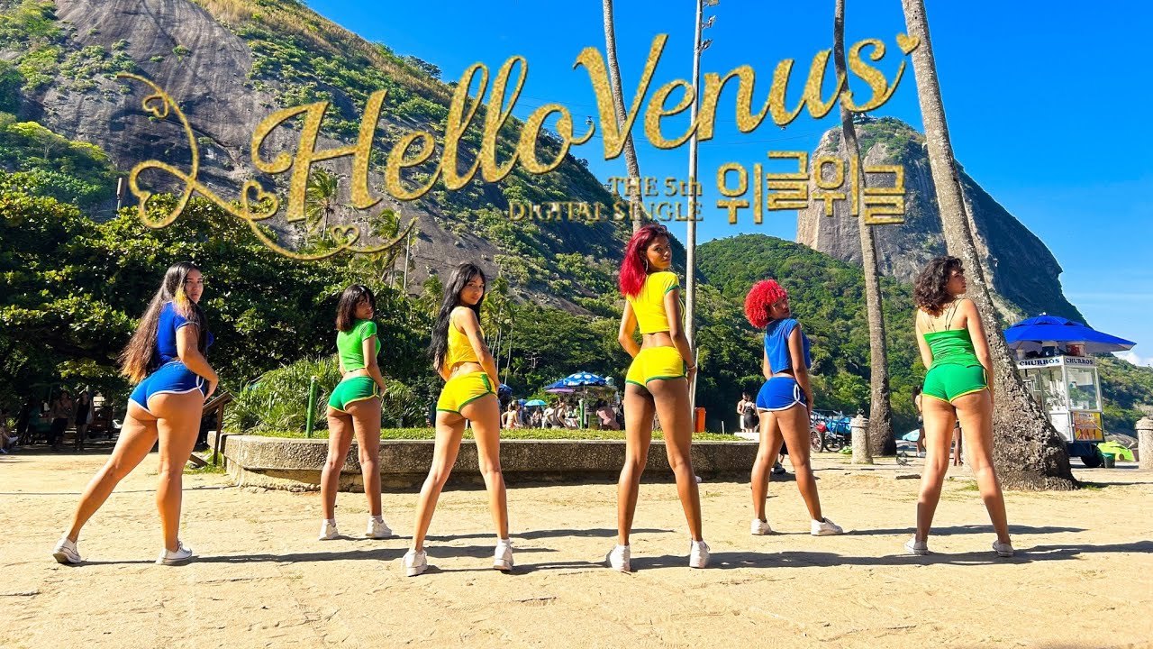 🇧🇷 [KPOP IN PUBLIC] HelloVenus (헬로비너스) 'WiggleWiggle' | Rio de Janeiro | dance cover by Aurora