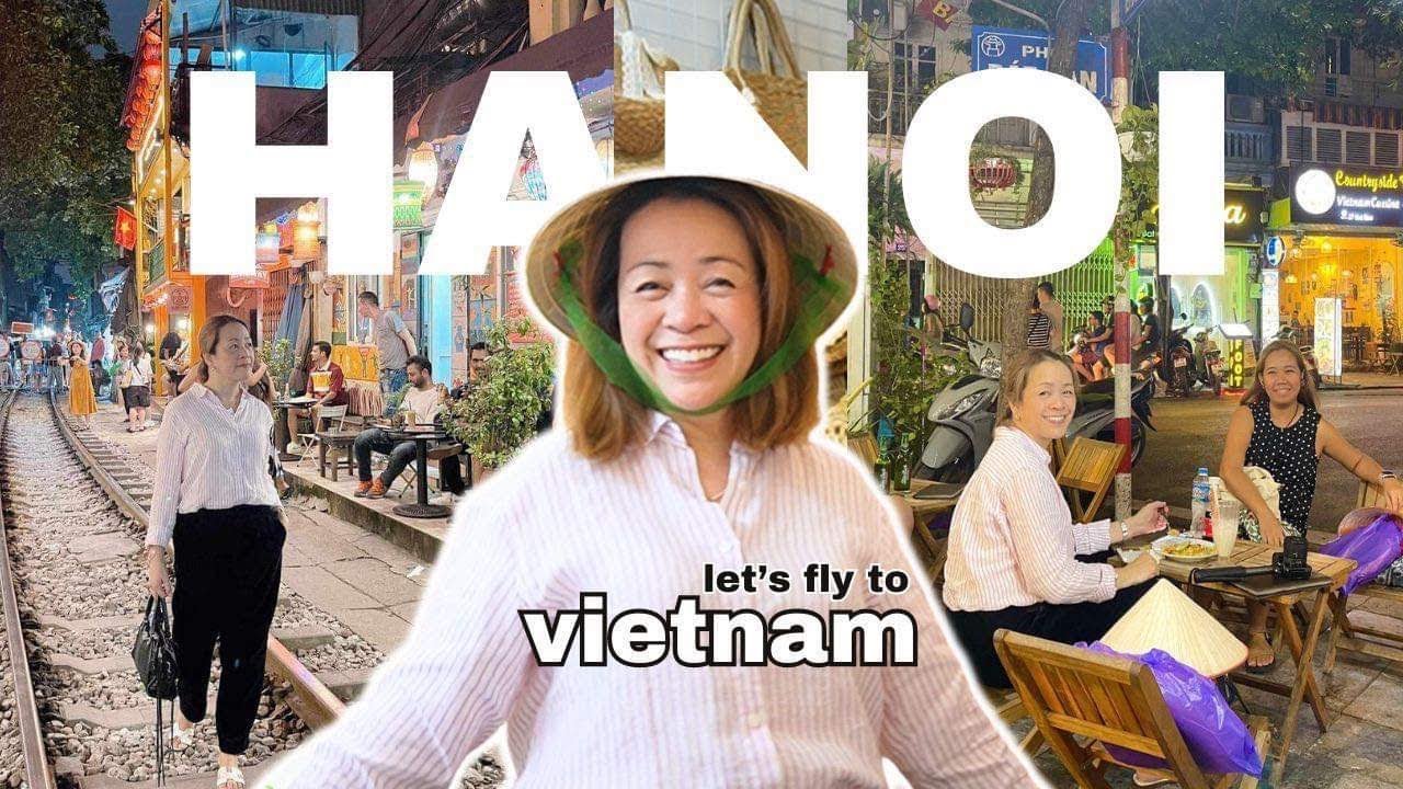 Fly with me to Hanoi, Exploring Old Quarter and Night Market!