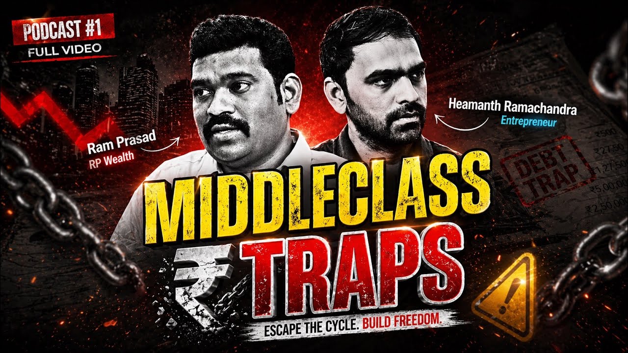 🔥🔥 MUST WATCH! Middle Class Financial Traps | #thehrkshow Telugu Podcast EP #1