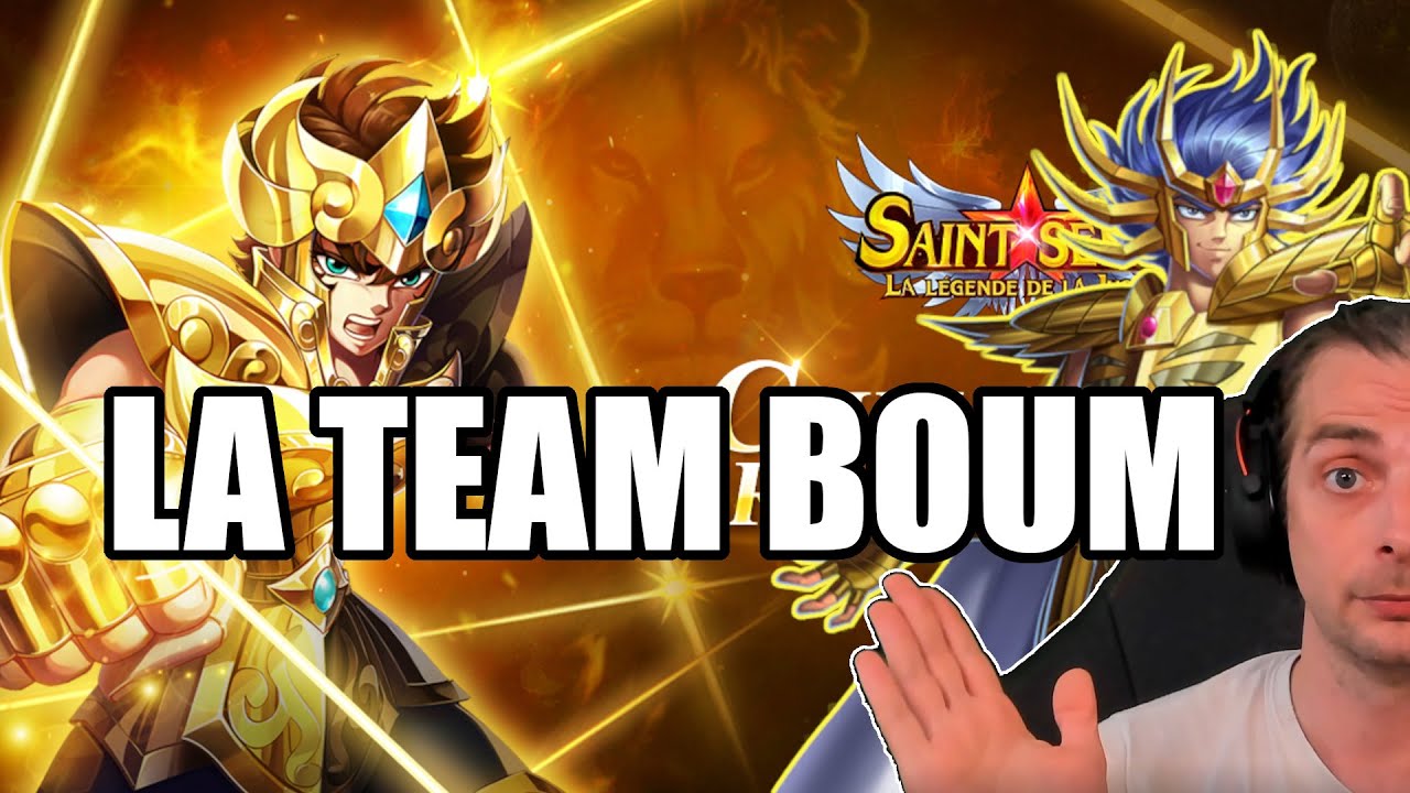 SAINT SEIYA: LEGEND OF JUSTICE : PRÉSENTATION DE LA TEAM BOUM! UNE TEAM EXPLOSIVE!