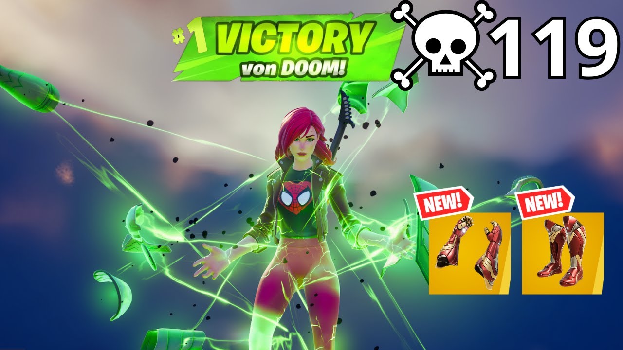 119 Elimination MARY JANE Solo Vs Squads 