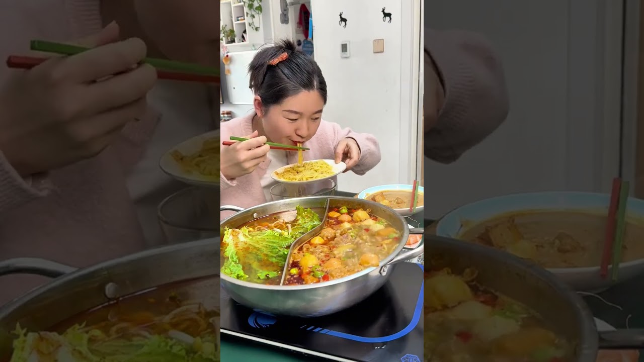 Food Douyin Food Creator Creator Support Program Hot Pot Daily Funny Couples