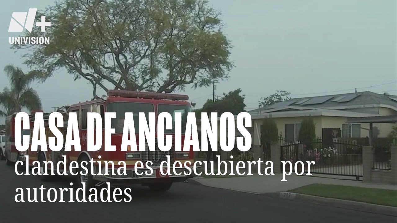 Rescatan a 10 ancianos de geriátricos clandestinos en Carson tras allanamiento policial