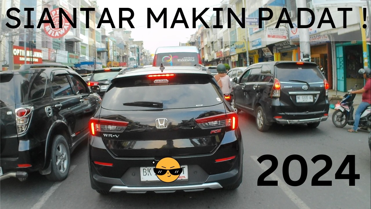 Makin Ramai ? Seperti ini suasana kota Pematangsiantar di tahun 2024