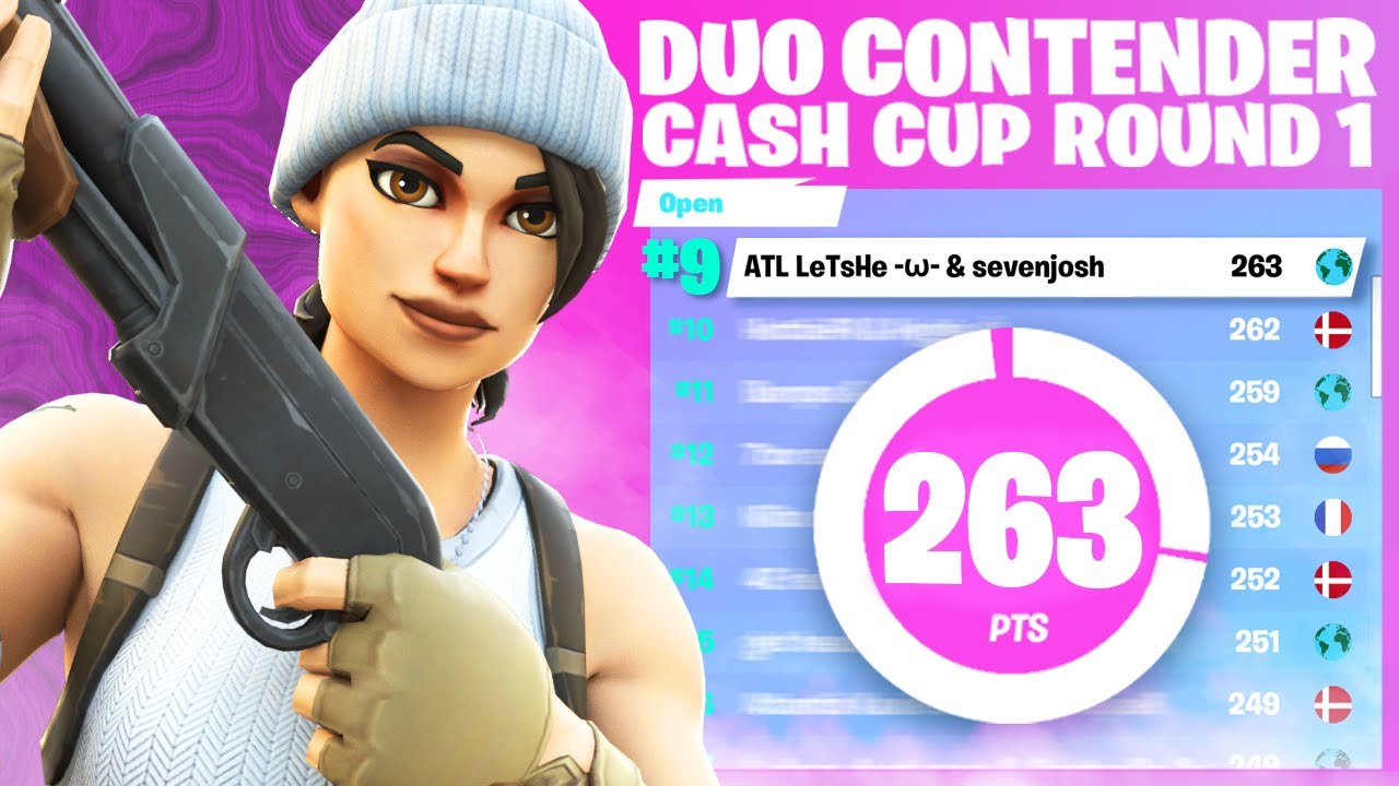 BEST CONTROLLER DUO?! 9th PLACE in DUO CASH CUP 🏆 (Round 1)