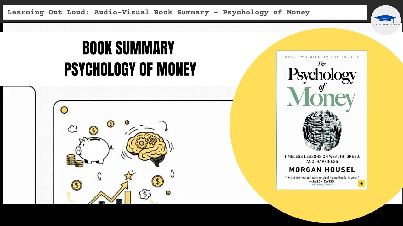 Psychology of Money #booksummary #moneymindset