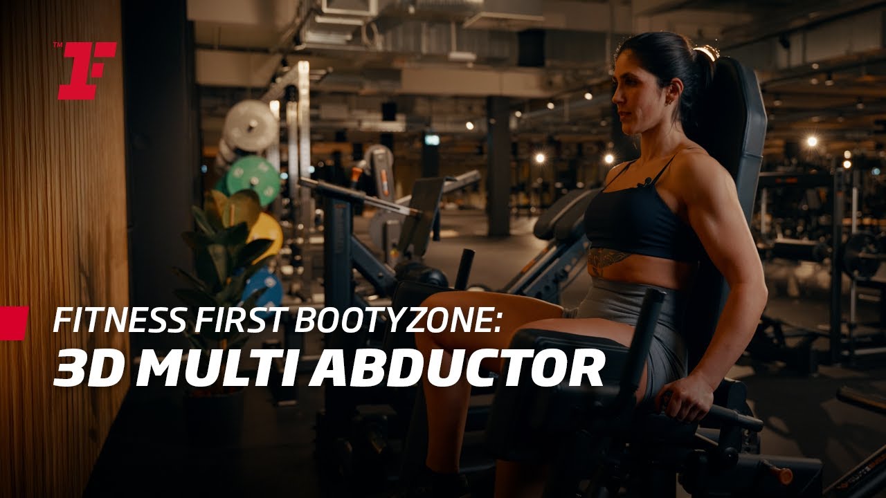 Next Level HÜFT- & BOOTY-Workout mit dem 3D Multi Abductor! 💥 I Fitness First BOOTY ZONE #4