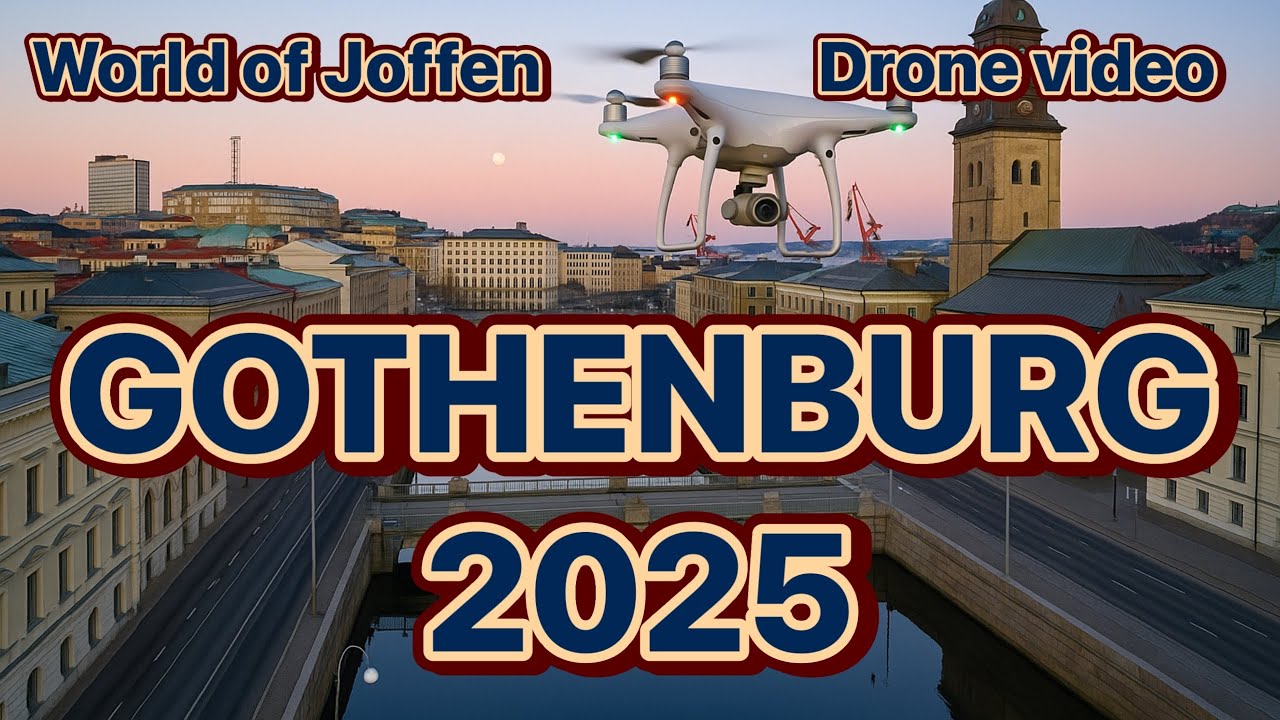Gothenburg Turist Guide 2025 - top to visit - 4K