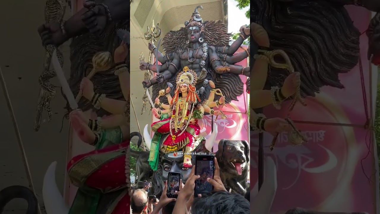 MUMBAI DEVI AGAMAN PAREL WORKSHOP 2024 NAVRATRI FESTIVAL 2024 #devi #navratri