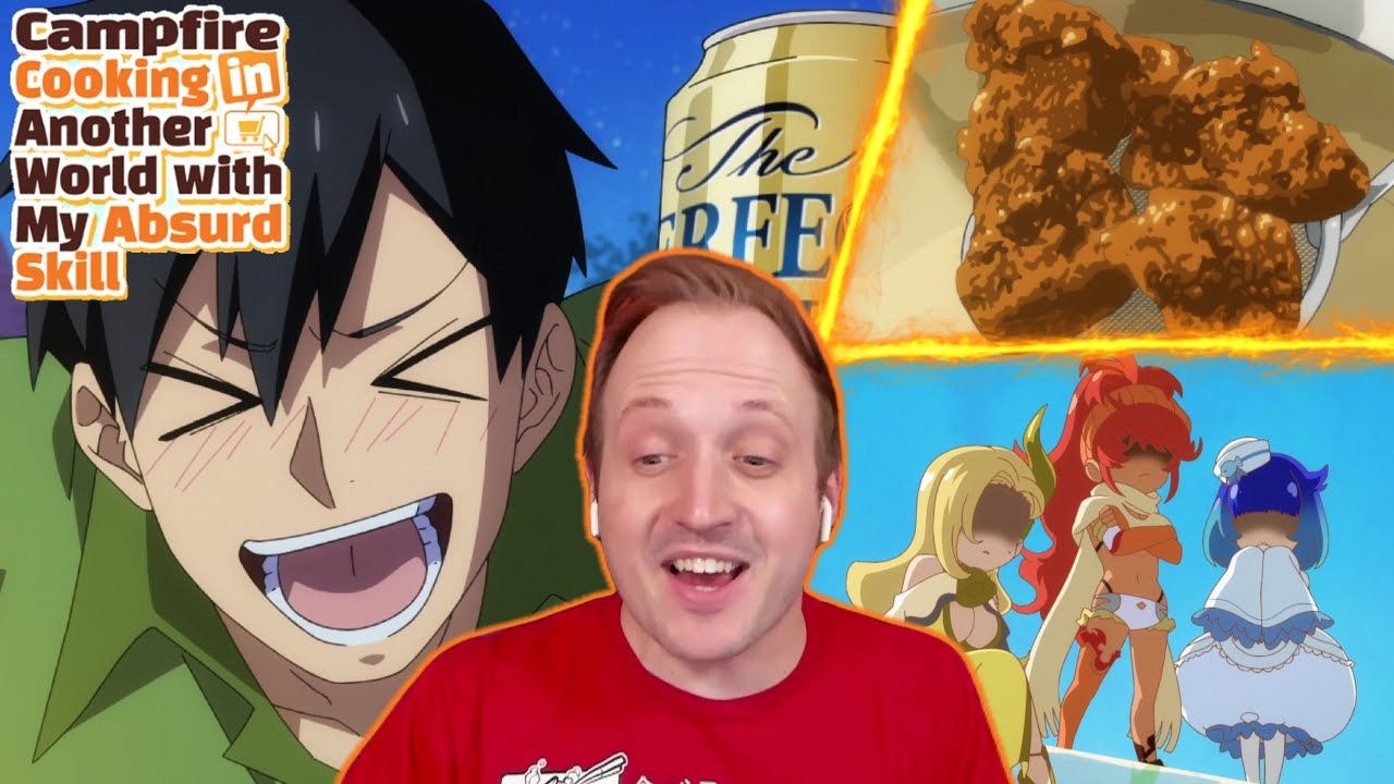 YUMMY FRIED KARAAGE! 🍗 Campfire Cooking in Another World Episode 9 Reaction!