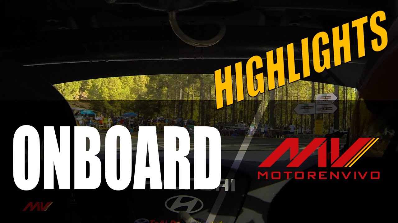 Onboard | Highlights | Toñi Ponce - Dani Rosario | Rally Isla de Gran Canaria 2020