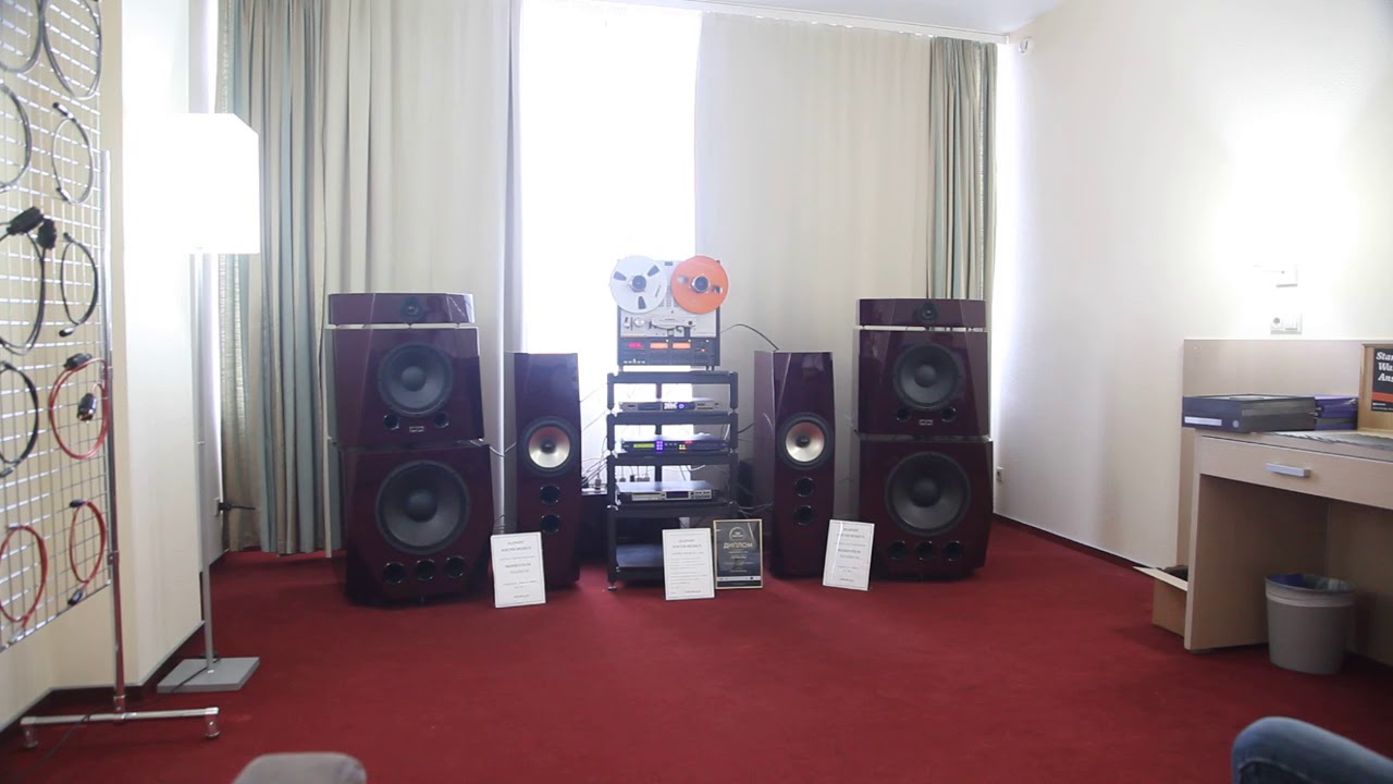 Slonov Sound Design ( Model 240 MK3+sub) @ HI-FI & HIGH END SHOW 2019