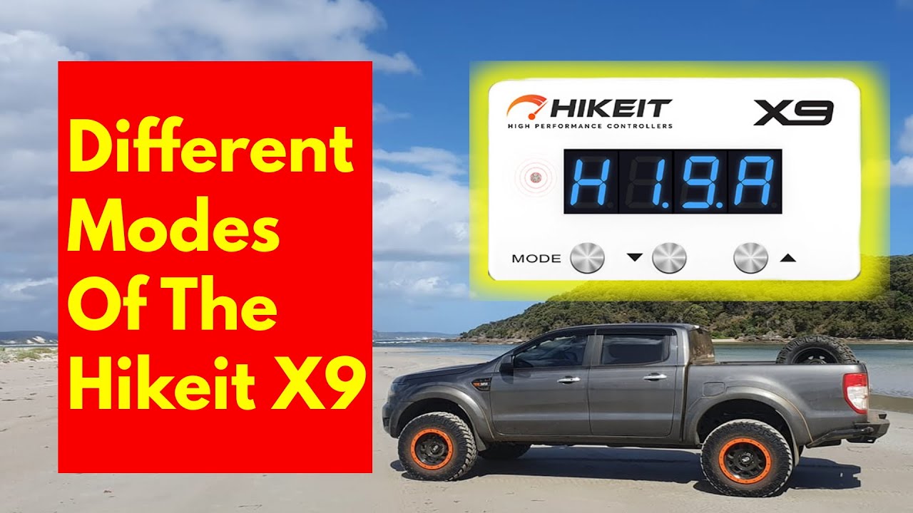 Different modes of the HikeIT X9 throttle controller