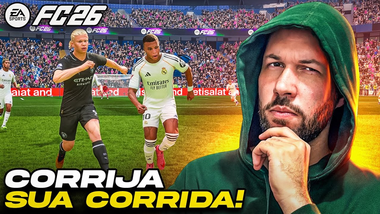 FC 26 | SEU JOGADOR NÃO CORRE?💥ENTENDA OS ESTILOS DE CORRIDA E CORRIJA ISSO