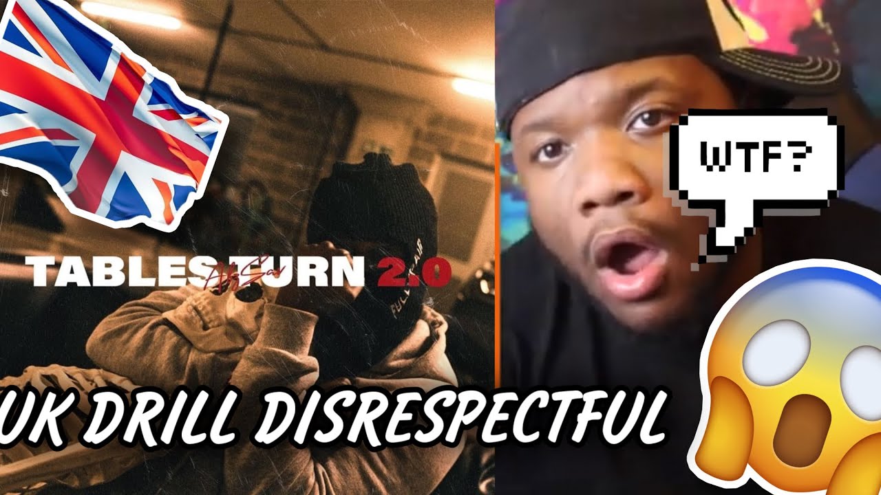 AMERICAN REACTS TO UK DRILL AbzSav - Tables Turn 2.0 #Northolt !🤯🇬🇧🔥DISRESPECT IS REAL WTFF