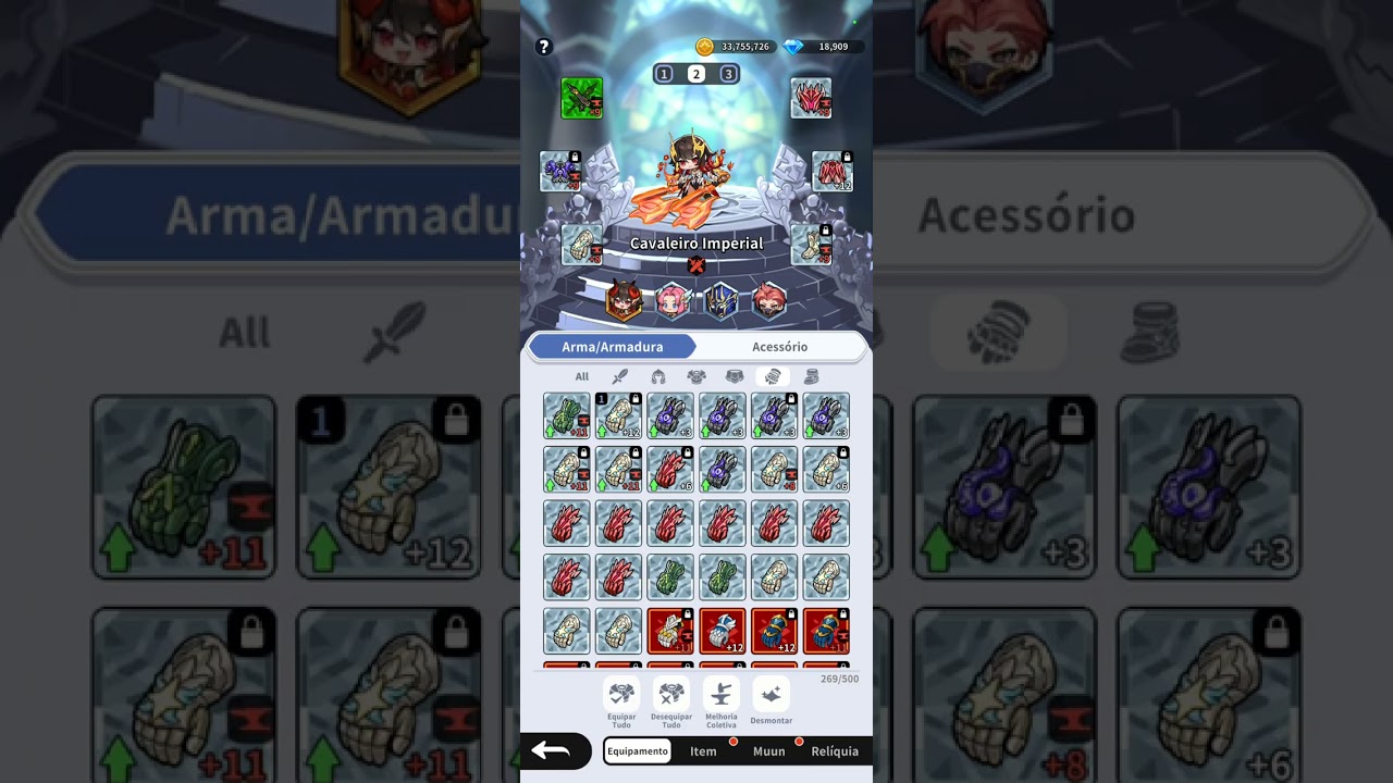 Mu pocket knights dicas de equipamentos