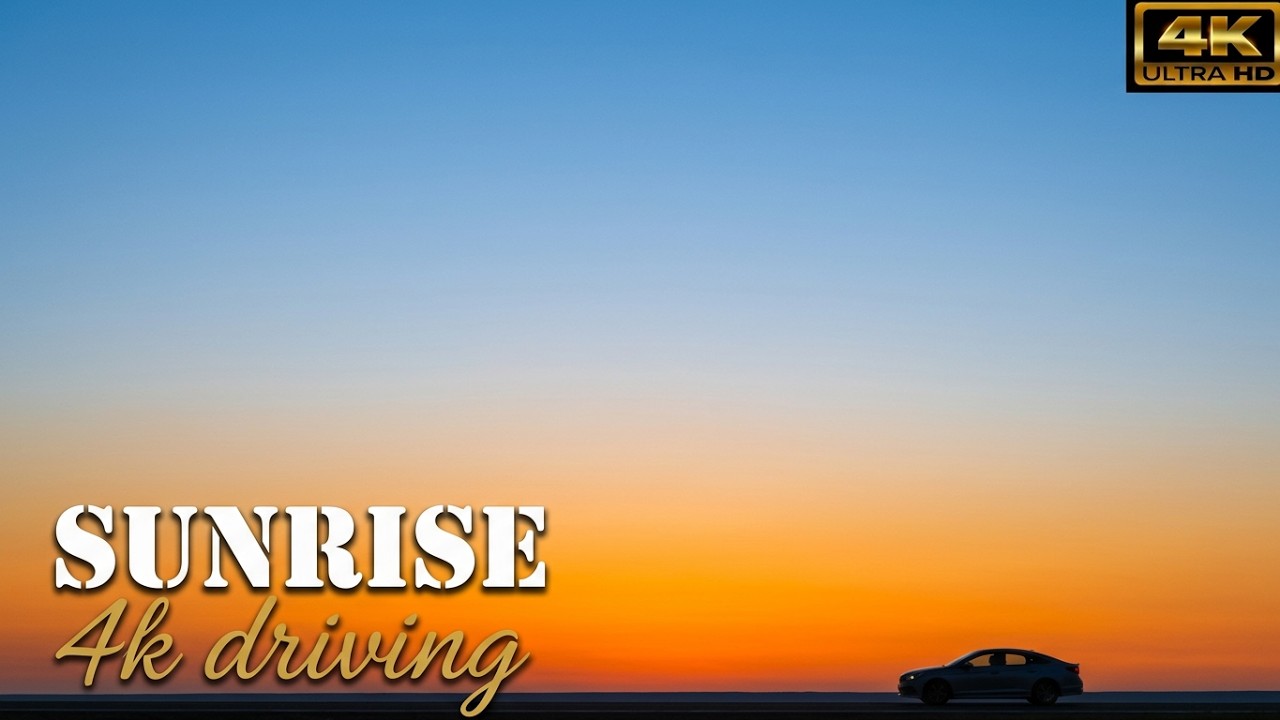 Driving | Morning 4k