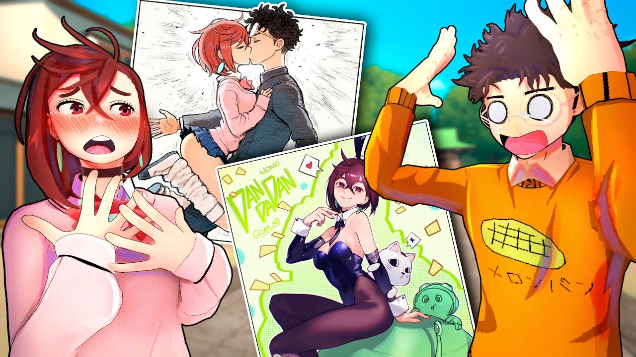 Okarun e Ayase REAGINDO às ARTES de Dan Da Dan 🎨😂 | Parte 3