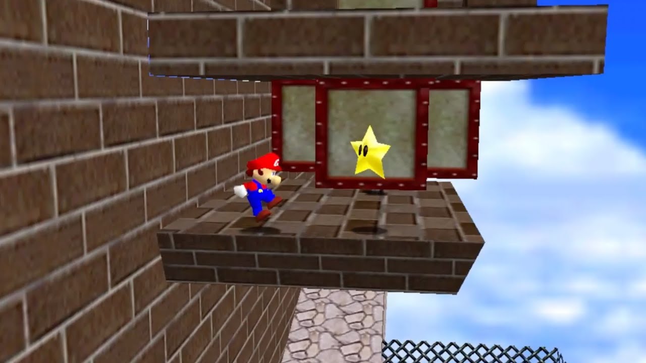 Super Mario 64 Hard Mode - Full Playthrough [Savestateless]