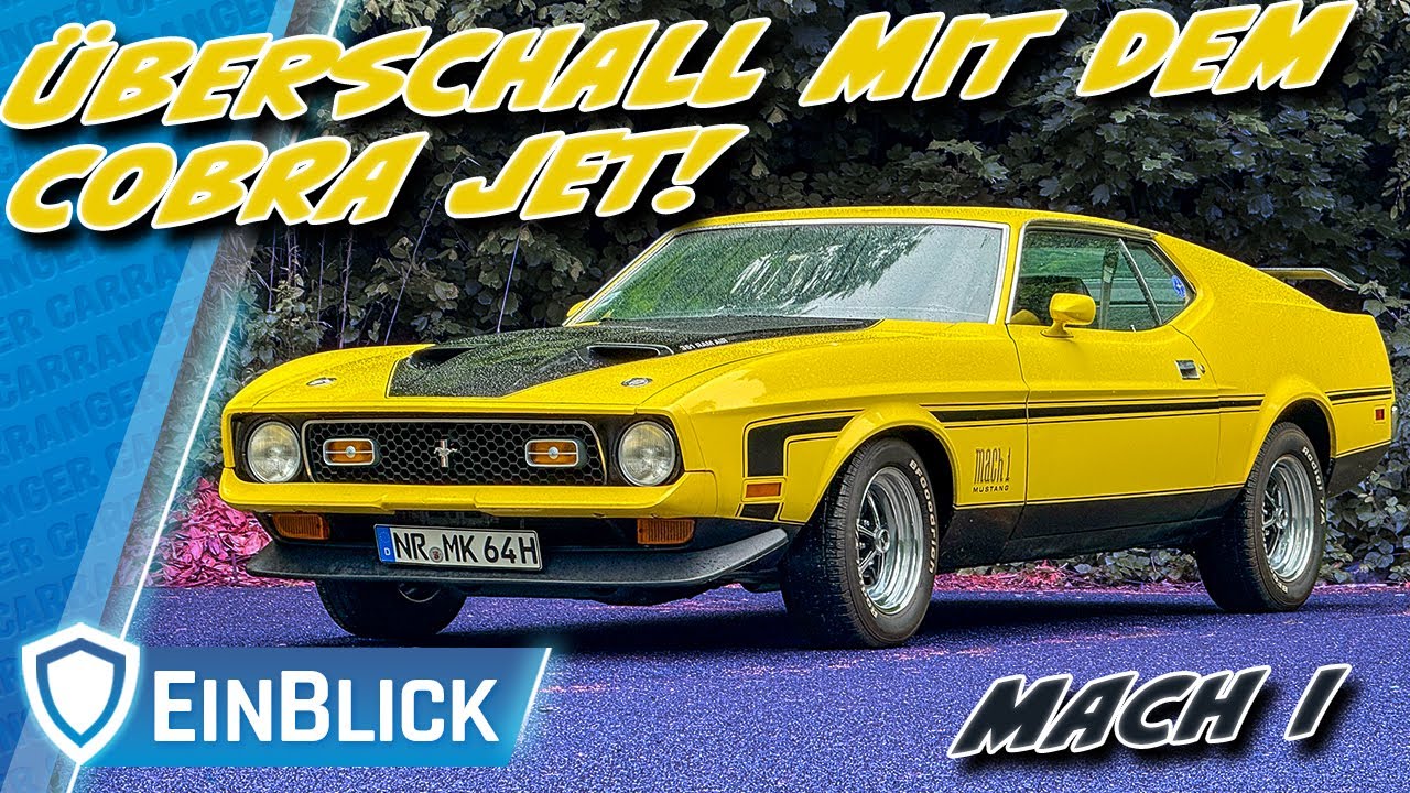 ZU VIEL Kraft? Ford Mustang MACH 1 (1972) - Der Mustang wurde größer und stärker, aber auch besser?