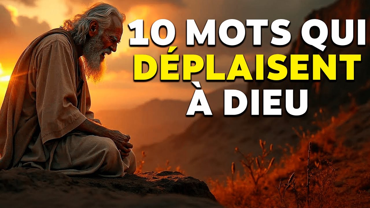 10 Mots Qui Déplaisent à Dieu : Transformez Votre Langage, Transformez Votre Vie
