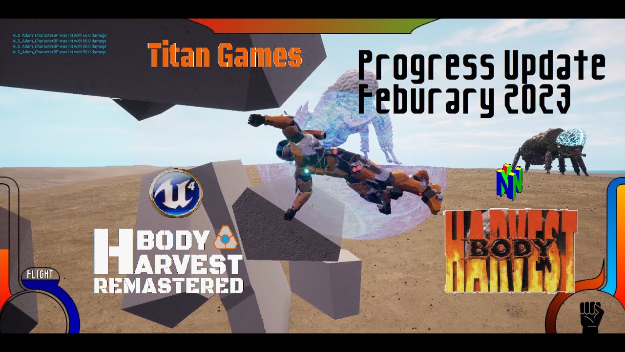 Body Harvest Remake - Progress Update March 2023 | Titan Games