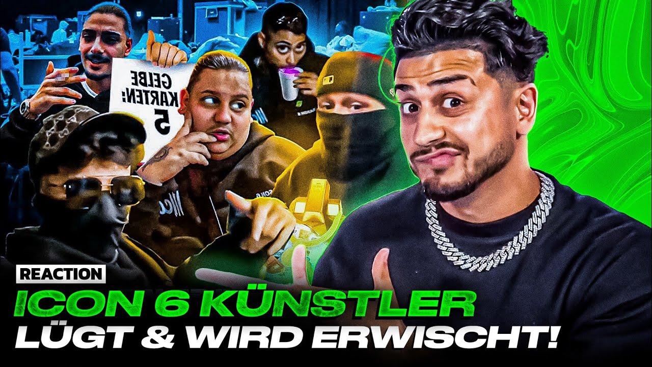 EMRE ENTTARNT ICON 6 KÜNSTLER❗️VERRÄTER IM TEAM 😱 ICON 6 VLOG 8 Reaction