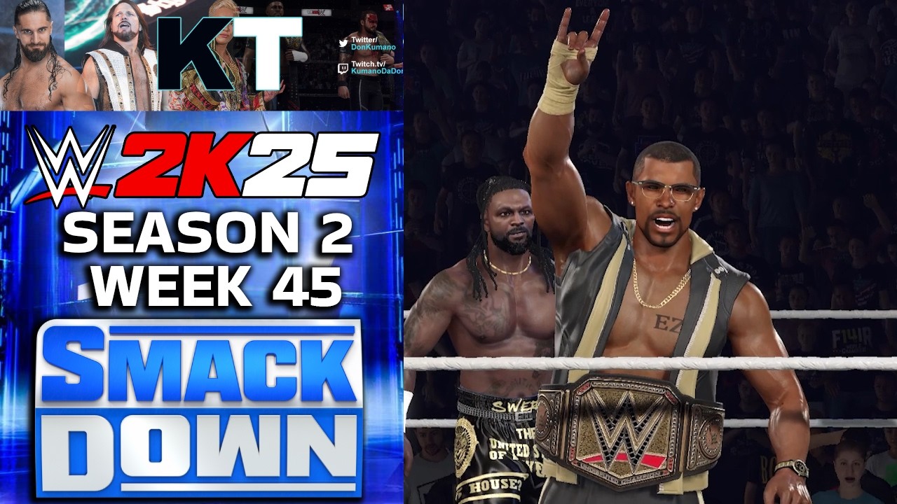 Cartel Runs the Show | WWE 2K25 Universe Mode - SmackDown Week 46