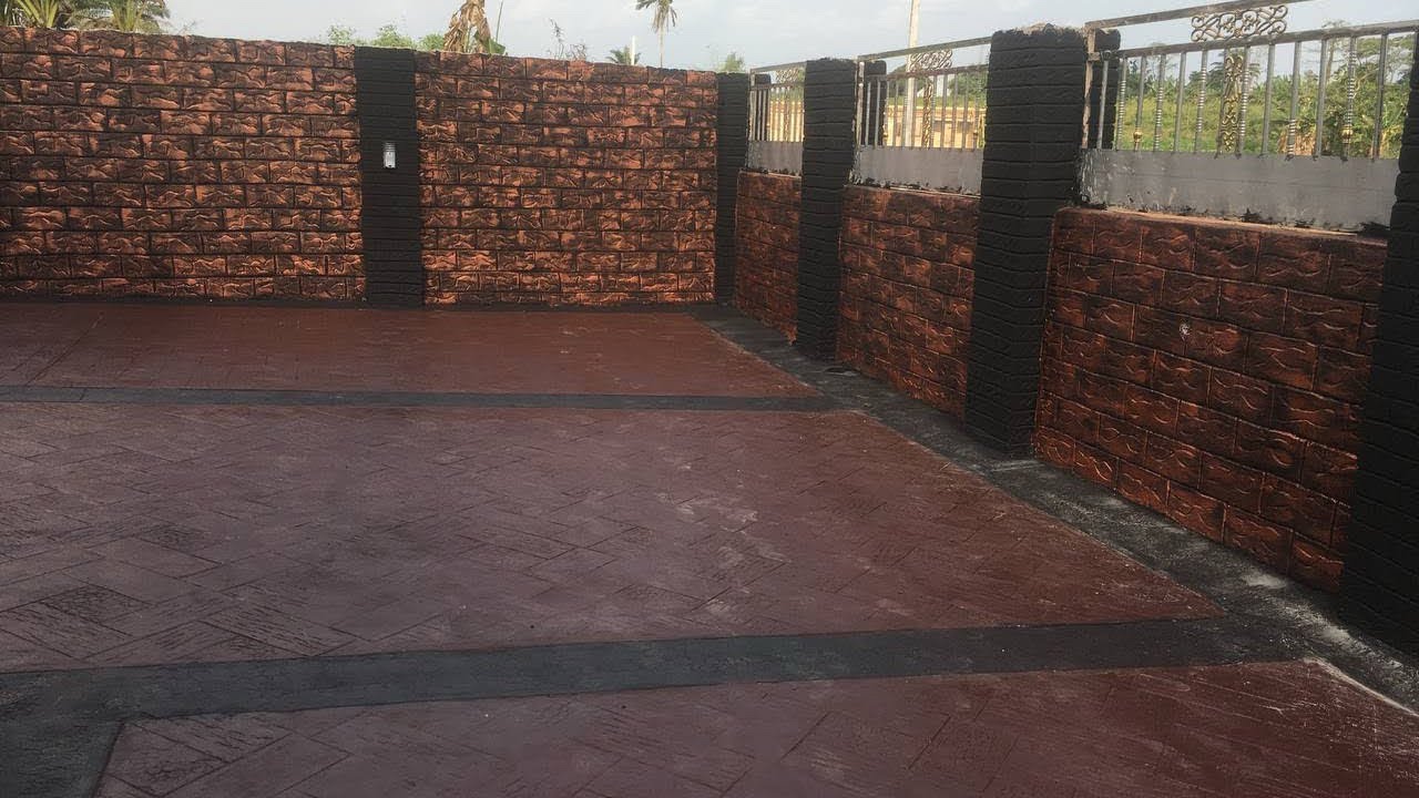 Price Of Mosaic Wall Designs And Stamping Floor Works In Edo State, Nigeria.
