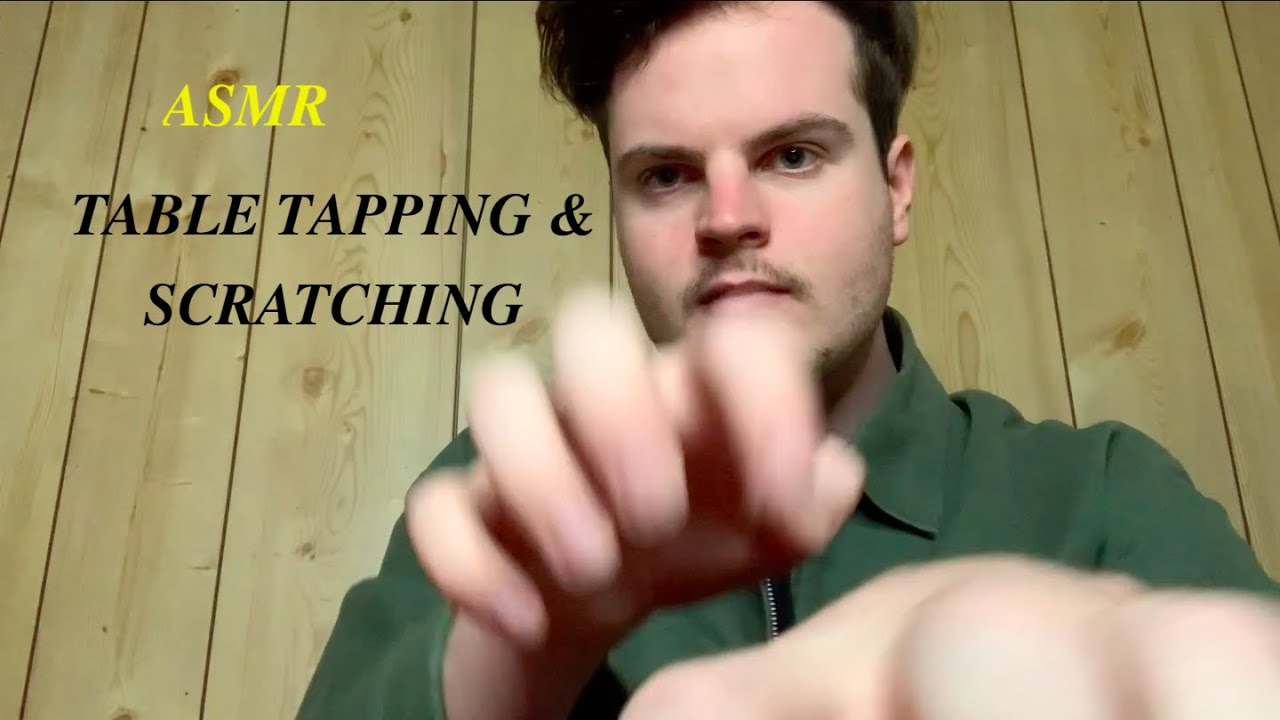 Fast and aggressive ASMR Table Tapping, Scratching +