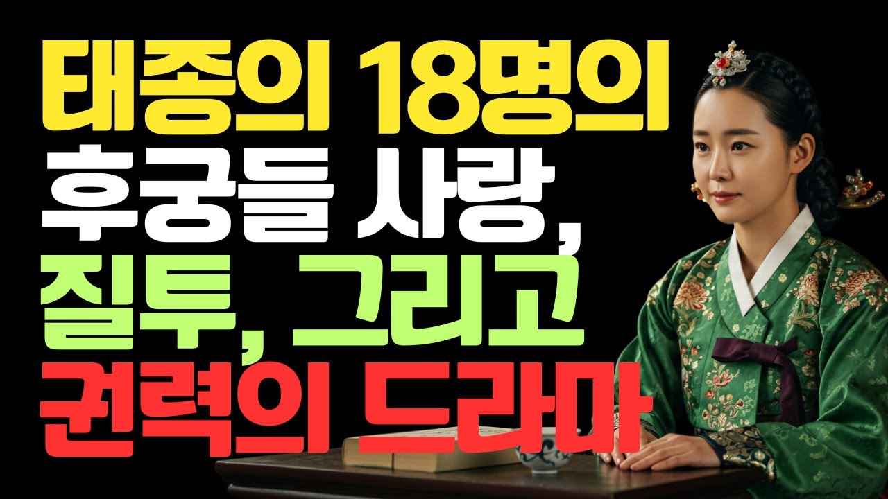 조선을 뒤흔든 태종의 18명의 후궁들사랑, 질투, 그리고 권력의 드라마 