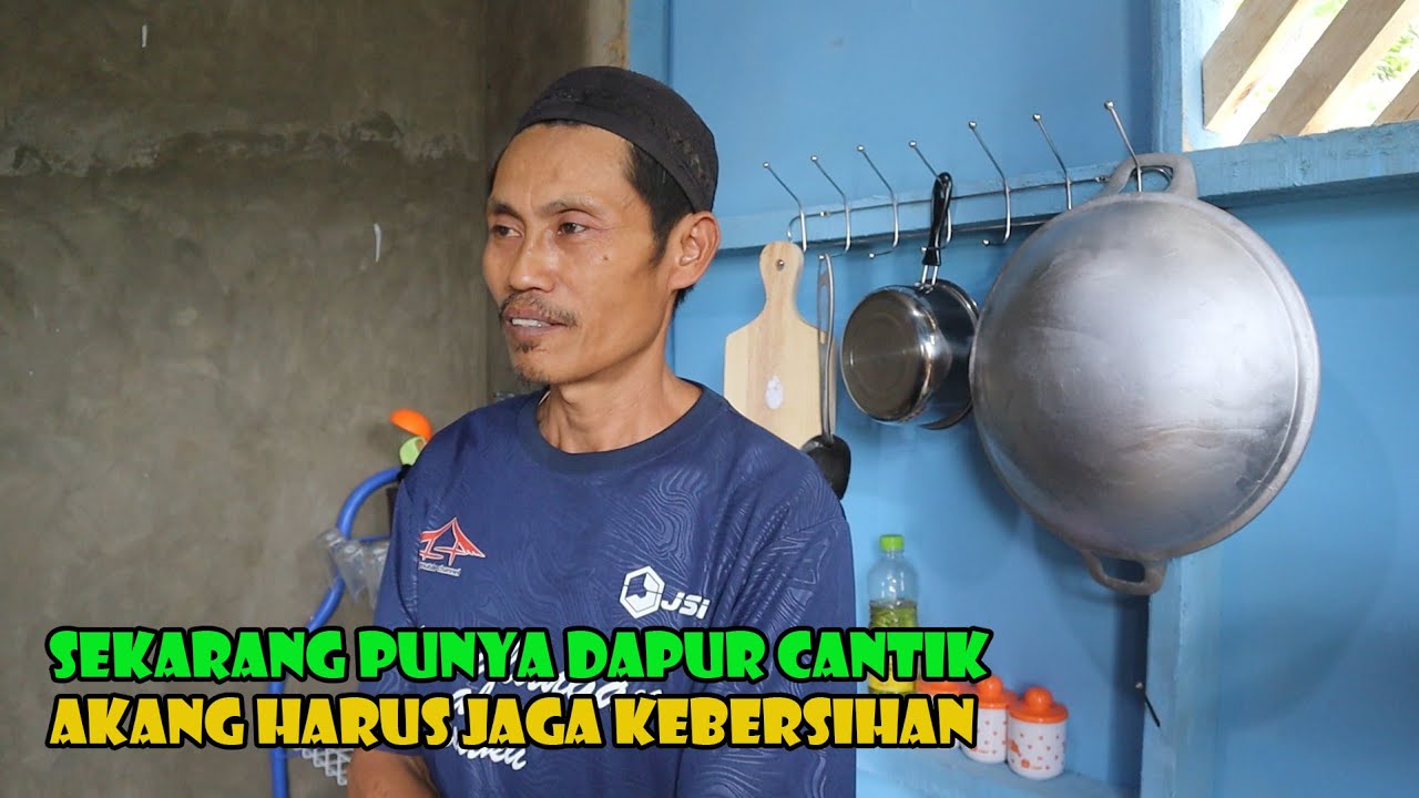 Inilah Hasil  Akhir Rumah Kang Dadi Dengan Segala Isinya. Layak Huni Dengan Halaman Cukup Luas.