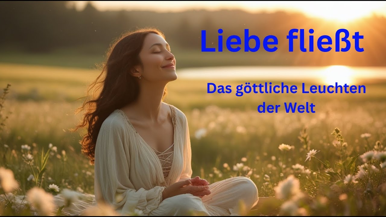 Liebe fließt – 💖 Das göttliche Leuchten der Welt ✨💫