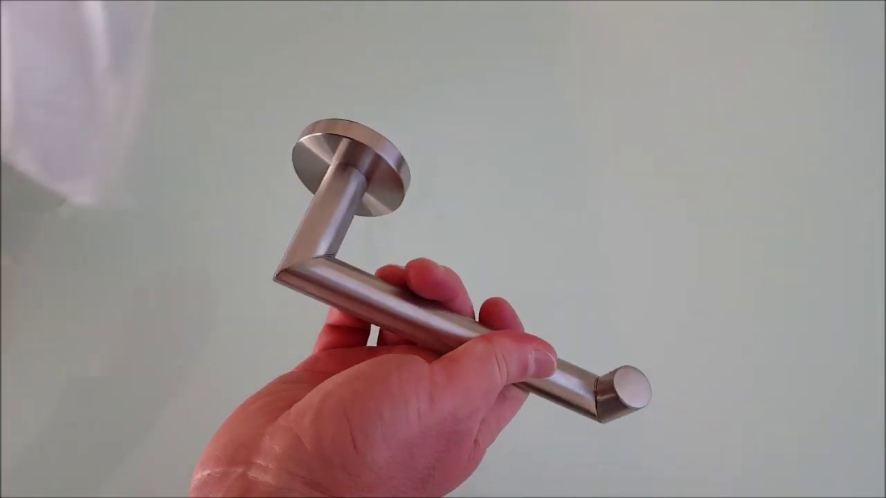 Porta rotolo carta igienica in acciaio inox Ambrosya by Amazon