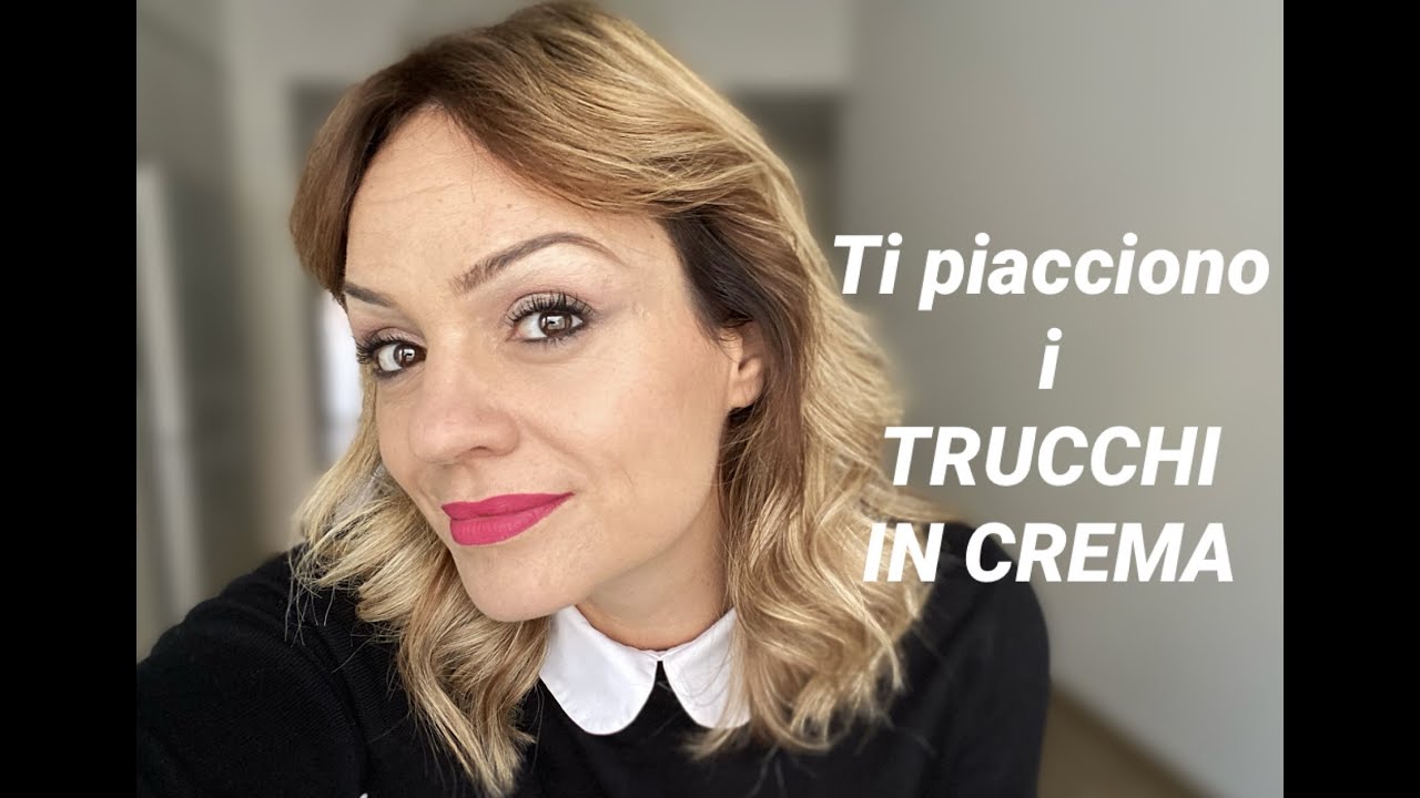 Trucco veloce con i prodotti in crema