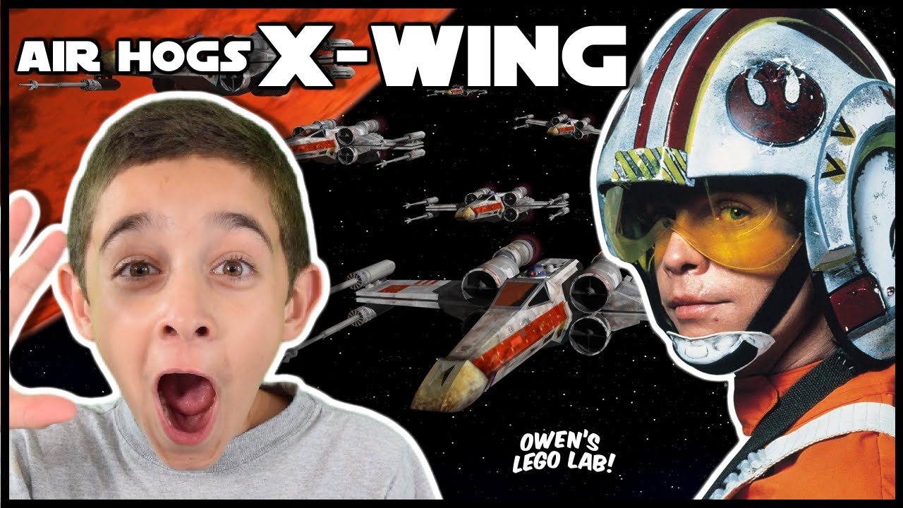 Air Hogs Star Wars R/C X-Wing Starfighter Demo