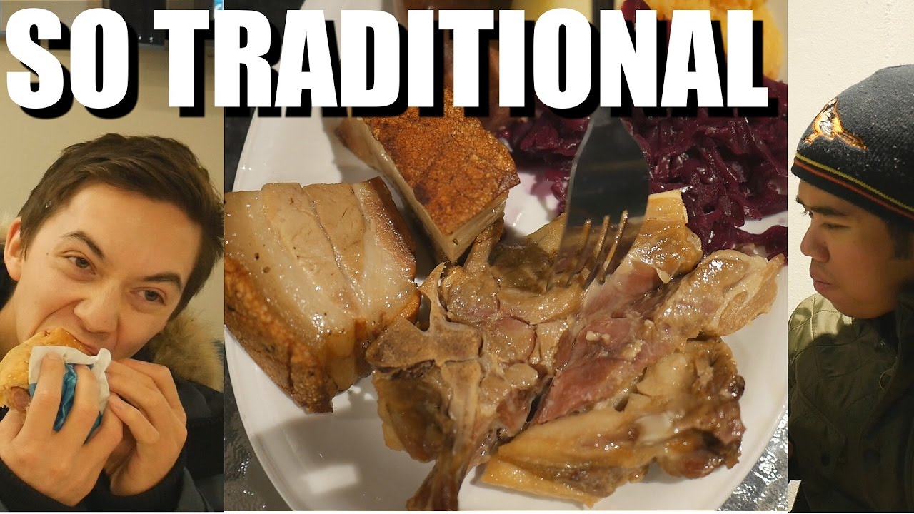 Traditional Norwegian Food - Crispy Pork + Salty Lamb! NORWAY TRAVEL