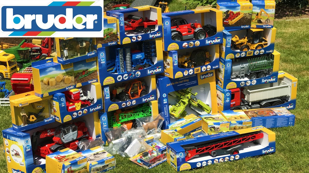 BRUDER vehicles mega unboxing!