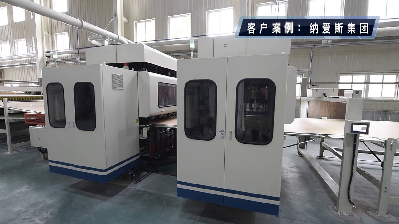 เครื่องผลิตแผ่นกระดาษลูกฟูก CORRUGATED MACHINERY --- JETS300-2500-II NICE GROUP by J.S. Machine