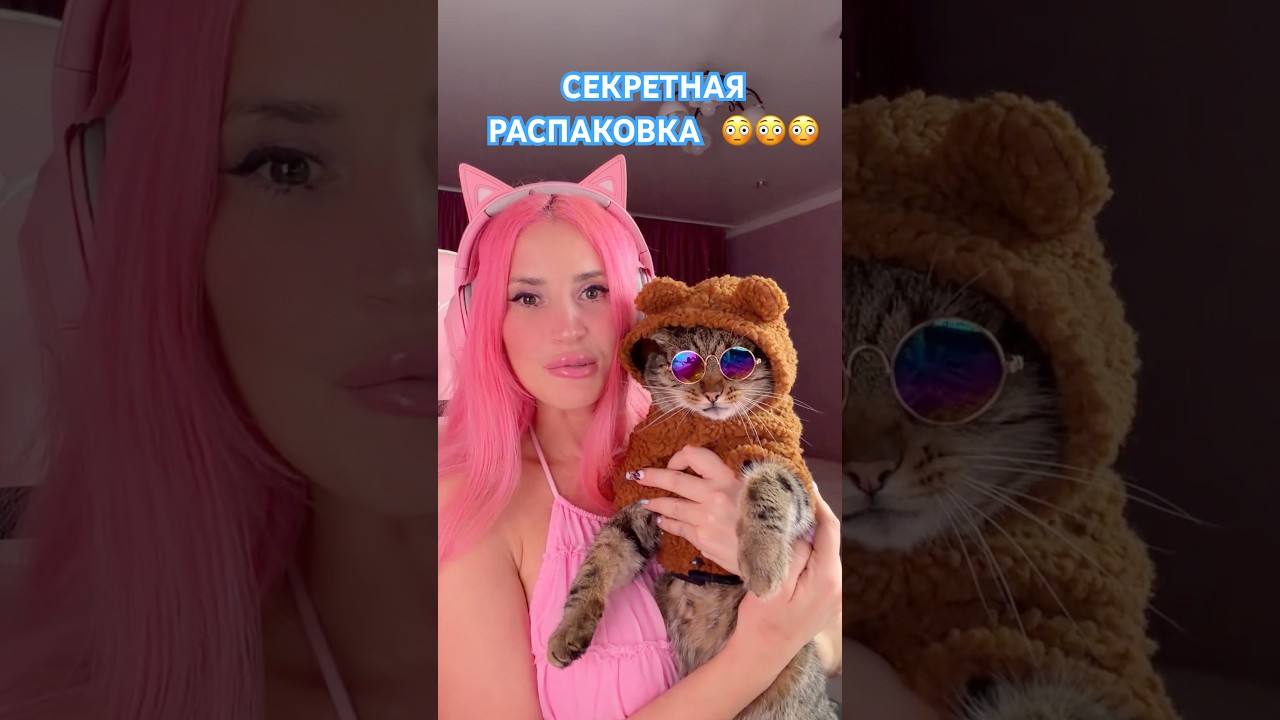 Секретная распаковка 😳мой котик в шоке 😸😳 #женяша#modi