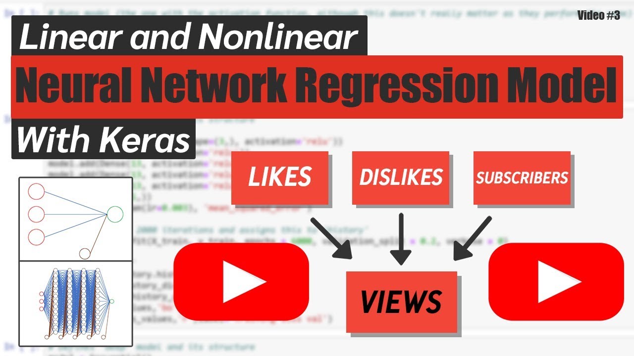 Neural Network Regression Model with Keras | Keras #3