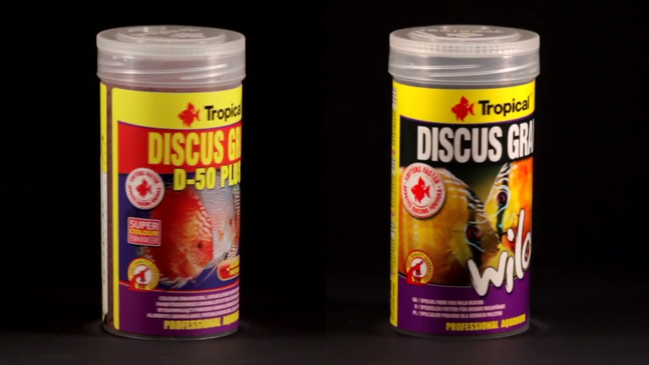 Tropical Discus Gran D-50 Plus y Gran Wild