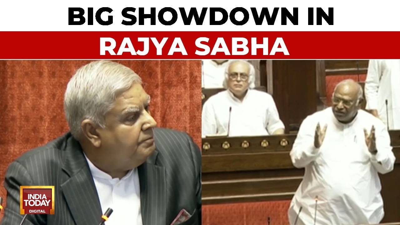 Sonia Gandhi Made Me: Mallikarjun Kharge's Fiery Reply To Jagdeep Dhankhar In Rajya Sabha