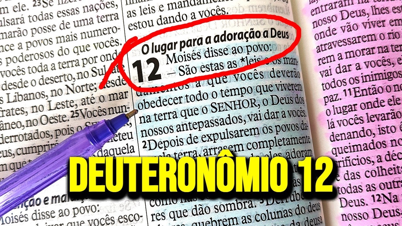 Por que Deus proibiu adorar em qualquer lugar? – Deuteronômio 12